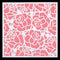 GORGECRAFT 6x6 2Pcs Large Rose Stencils Floral Design Stencil Roses Flower Reusable Plastic Templates Drawing for Wall Painting Drawing Stencil Se...
