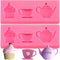 Meiyouju 2 Pack Teapot Silicone Molds, Food Grade Silicone Molds for Candy, Cake Decoration, Chocolate, Jewelry Making, Polymer Clay...