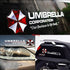Umbrella Corporation Car Window Decals Auto Residen t Evi l Biohazard Vinyl Stickers for Car Motorcycle Truck Wall Laptop 1 Pair(Style I-white-19....