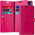 GOOSPERY Mansoor Wallet for Samsung Galaxy S10 Plus Case (2019) Double Sided Card Holder Flip Cover - Hot Pink...