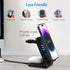 Criacr 3 in 1 Charging Station for Apple Samsung Multiple Devices,Wireless Chager for iPhone 15/14/13/12 & Samsung Galaxy, Magsafe Charging Stand ...