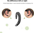 Ear Hook Bluetooth Headphone V5.0 with Mic, Painless Single Ear Wireless Headset 5 Hrs Playtime for Android Phones/iPhone X/8/7/6, Lightweight Non...
