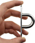 Pad Eye Plates U Shaped Hook M8 Oblong Anchor Staple Ring Fastener Snap Screw Welded Well Hold up Climate Strong No Location Limited for Hammock S...