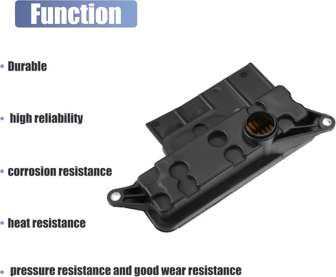 X AUTOHAUX 1 Set 35330-48020 3533033050 Transmission Filter Oil Pan Gasket Kit for Toyota Highlander 3.5L 2014-2016...