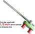 Upgrade Wire Bender and Cable Bender 500MCM,Redesign of the Posts Surface Will Not Damage the Insulation and Knuckle protection Design Red Green...