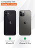 for iPhone 12/12 Pro Case, Shockproof Phone Case Cover, Anti-Yellowing Clear Back Compatible with iPhone 12/12 Pro 6.1 inch (Clear)...