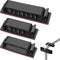 Cable Management Clips, 20 Pcs Self-Adhesive Cable Clips, Electrical Cord Management Cable Organizers Wire Clips Cord Holder Under Desk for TV PC ...