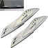 2 PCS Car Wiper Plus Pressure Pads Fixed Wind Wipes Wiper Plus Chip Decoration Wing, Windshield Wiper Blade, Automotive Replacement Windshield Wip...