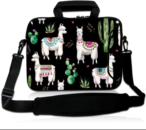 11 11.6 12 13 Inch Laptop Shoulder Bag Carrying Case Laptop Sleeve Computer Messenger Bag Neoprene Waterproof Protective Tablet Handbag Handle Sho...