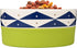 Now House for Pets by Jonathan Adler Oslo Duo Dog Bowl, Small Cute Ceramic Dog Food Bowl from Now House by Jonathan Adler for Water or Food, 4.5 I...