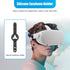 AMVR Noise Isolating Earbuds Earphones Custom Made for Meta Quest 2 VR Headset, with 3D 360 Degree Sound in-Ear Headphones and Earphone Silicone H...
