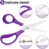 Kids Scissors 6-Pack, Scissors for School, Safety Scissors, Blunt Tip Scissors, 5.5 Inch...