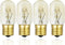 Whirlpool Microwave Light Bulb 40Watt - Microwave Light Bulbs Under Hood - E17 Intermediate Base Replacement Bulbs for Over Stove Appliance Refrig...