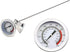 Deep Fryer/Candy/Turkey Thermometer with Clip&15 inch stem - Professional Kitchen Pot Fryer,Stainless Steel Fry Oil Thermometer for Frying,Candy a...