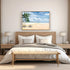 Sea Beach Canvas Wall Art Coastal Poster Wall Nature Modern Seascape Canvas Sandy Beach Coastal Landscape Canvas Coastal Beach Pictures Painting A...