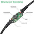 USB C Male to 12V Adapter, USB to Car Cigarette Lighter Socket Converter Cable 1Pack...