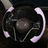 Steering Wheel Cover Deluxe Steering Wheel Protector for Cars MPV SUV Van Pickup Truck 14.5-15 inch (Purple)...