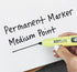 carrotez Retractable Permanent Markers, Thick Barrel, Low Odor, Bold Writing, Bullet Tip, 12 Count, Black...