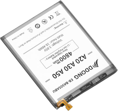 DDONG for Galaxy A20 A30 A50 A30S Battery, EB-BA505ABN EB-BA505ABU Replacement Battery for Samsung Galaxy A20 SM-A205, A30 SM-A305, A50 SM-A505, A...