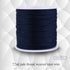 Nylon Beading String Knotting Cord, 100M x 0.8mm Mult-use Nylon Thread Knotting Cord Rattail Trim for DIY Jewellery Chinese Knot Making Window Bli...