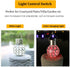 2 Pack Hanging Solar Light Outdoor, Decorative Solar Powered Waterproof Ball Shaped Night Light, Hanging Globe Solar Lights for Gardens, Yards, Pa...