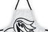 Nightmare Before Christmas Zero Apron - Stylish White With Black Straps Kitchen Accessory Featuring Tim Burton’s Animated Musical Classic - Great ...