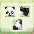 Larcele Micro Building Blocks Set, DIY Mini 3D Building Toy Bricks,820 Pieces KLJM-08 (Panda)...