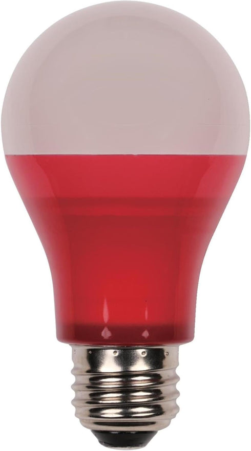 Westinghouse Lighting 0315300 5 Watt (40 Watt Equivalent) Omni A19 Red LED Party Bulb, Medium Base, 1-Pack...