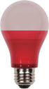 Westinghouse Lighting 0315300 5 Watt (40 Watt Equivalent) Omni A19 Red LED Party Bulb, Medium Base, 1-Pack...