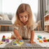 Wooden Dinosaur Puzzles for Toddlers Educational Learning Toy for 3 4 5+Year Old Boys Girls Shape Pattern Block Puzzles...