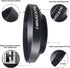 39mm Universal Metal Lens Hood,Wide Angle Lens Hood Compatible All 39mm Brands Camera Lens(and Easy to Install and Remove) 1pcs 39mm Lens Cap...
