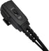 2 Pin VOX Throat Mic Headset Tactical Neck Bone Conduction Acoustic Earpiece for Midland GXT LXT GMRS 2-prong Walkie Talkies...