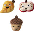 Fringe Studio Plush Dog Toy, Falling for You, 3 Piece Set, Pet Shop Collection (289540)...