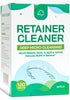 Retainer Cleaner & Denture Cleaning Tablets for Mouth Guard Cleaner, Fresh Apple Flavor (120 Count?...