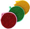 10 Pcs Round Shape Double Side Metallic Scrub Sponge Dish Pad Cleaner Cleaning Balls...