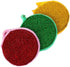 10 Pcs Round Shape Double Side Metallic Scrub Sponge Dish Pad Cleaner Cleaning Balls...