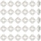 UNICRAFTALE 50pcs Multi-Petal Flower Bead Caps - Stainless Steel, Small Hole Cones End Caps for DIY Jewelry Making and Crafting - 24x24x3mm, Hole ...