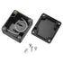 Project Box, 4 Pcs Electrical Junction Box, IP65 Waterproof Electrical Project Case, ABS Plastic Dustproof Outdoor Electrical Boxes, Electronic Ju...