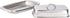 KitchenCraft Butter Dish with Lid, Stainless Steel, Silver 19.5 x 10 x 8 cm...