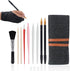 Scratch Painting Art Tool, 11 Pieces Scratching Drawing Tool Set, Including Artist Glove, Tool Bag, Scratch Coloring Pens, Plastic and Wooden Styl...