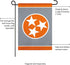 Evergreen Flag Tennessee Tri Star, Grey Garden Applique Flag | Patriotic Garden Flag 12x18 Double Sided | Small Garden Flags For Outside | All Sea...