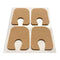 Aetna Foot Products - Adhesive Felt U-Shaped Callus or Toe Pads, Pack of 100, 1/8" Thick...