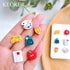 KEOKER School Clay Cutters, Polymer Clay Earrings Cutters for Jewelry Making, Polymer Clay Cutters, 7 Shapes Polymer Clay Earrings Tools (studs cl...