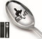 FxxK OFF?Funny Engraved Stainless Steel Spoon,Restoration Spoon, Playful Humor - Spoon, Coffee/Dessert/Oatmeal/Soup Spoon, Birthday/Anniversary/Ch...