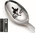 FxxK OFF?Funny Engraved Stainless Steel Spoon,Restoration Spoon, Playful Humor - Spoon, Coffee/Dessert/Oatmeal/Soup Spoon, Birthday/Anniversary/Ch...