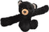Wild Republic Huggers, Black Bear Plush Toy, Slap Bracelet, Stuffed Animal, Kids Toys, 8 inches...