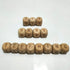 Beech Alphabet Letter Beads 100pc 12mm Square Shape Beech Wood Letter Beads Necklace Accessory DIY Jewelry Beads...