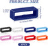 Smart Watch Band Fixing Rings, 8 Pack 20mm Watch Strap Silicone Security Connector Rubber Watch Band Secure Holder Loops Keeper Fastener Rings Rep...