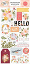 Flora No.5 6x13 Chipboard Accents...