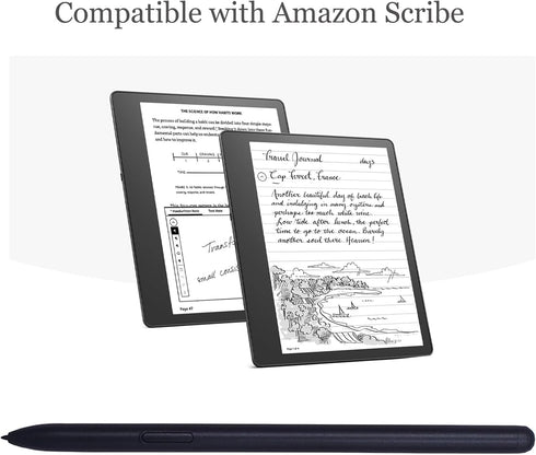 Stylus Pen Replacement for Kindle Scribe Pen Compatible with Kindle Scribe, 4096 Levels of Pressure Sensitivity, with Magnetic Absorption Function...